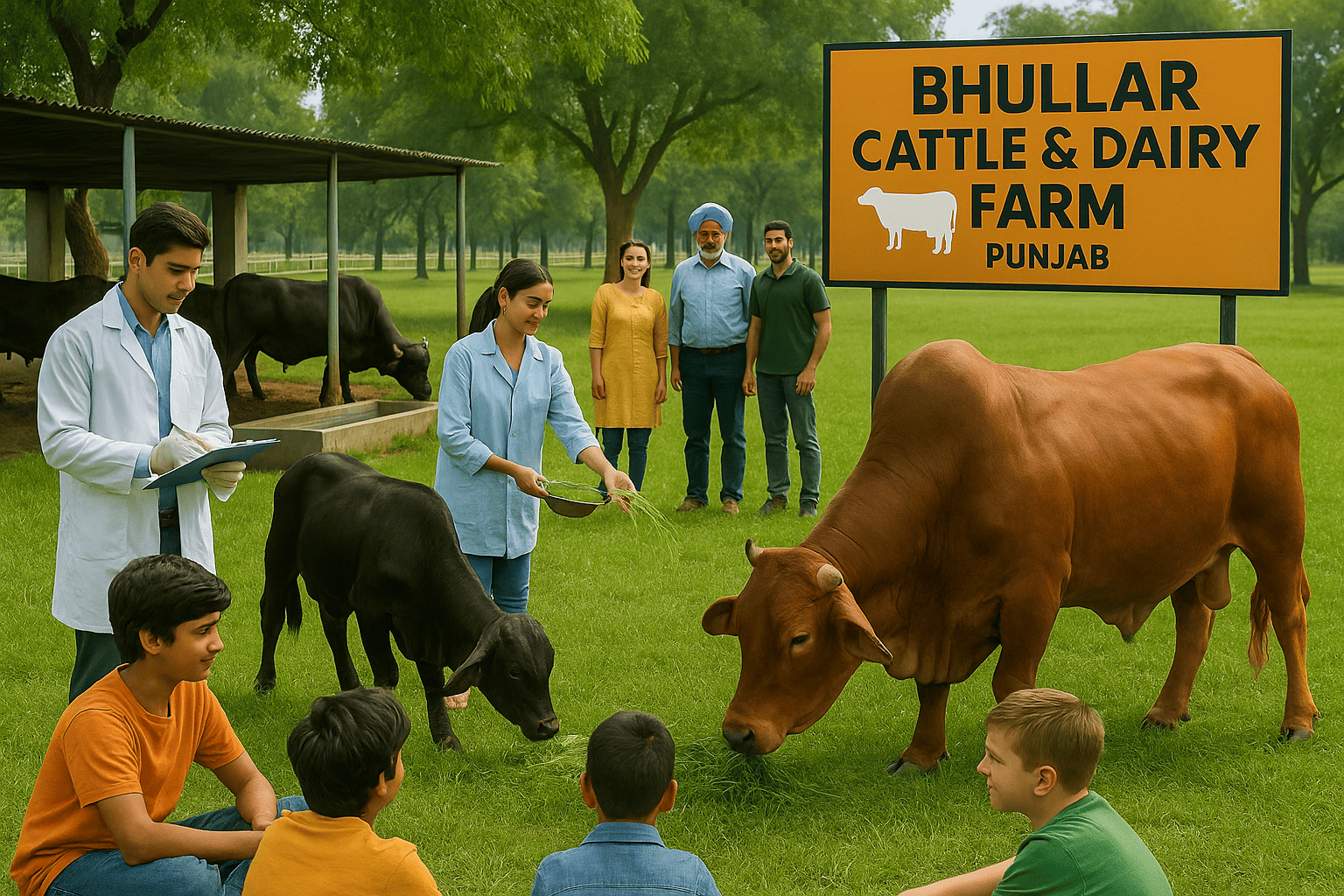 Bhullar Cattle and Dairy Farm screenshot 1