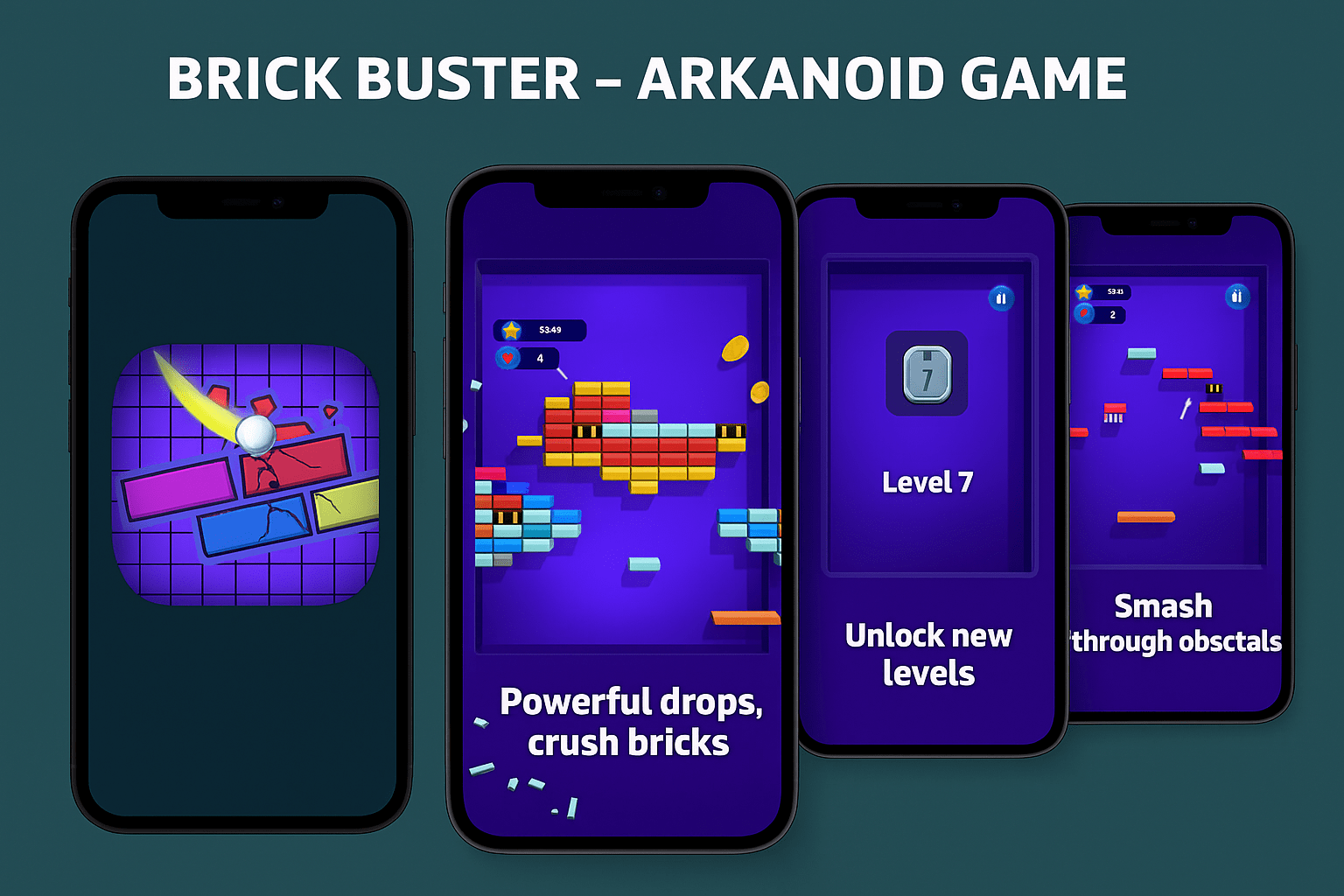 Brick Hit: Shoot & Brick Game