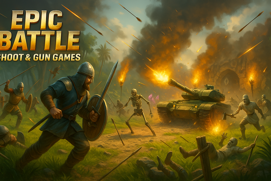 Epic Battle: Shoot & Gun Games screenshot 3